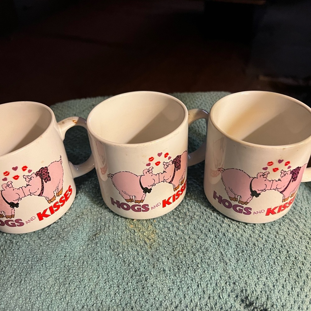 3  COFFEE CUPS BY RUSS - Picture 3 of 5